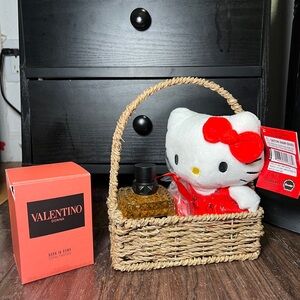 Hello Kitty, plush ￼ with women perfume ￼￼ Pando perfect Christmas gift ￼
